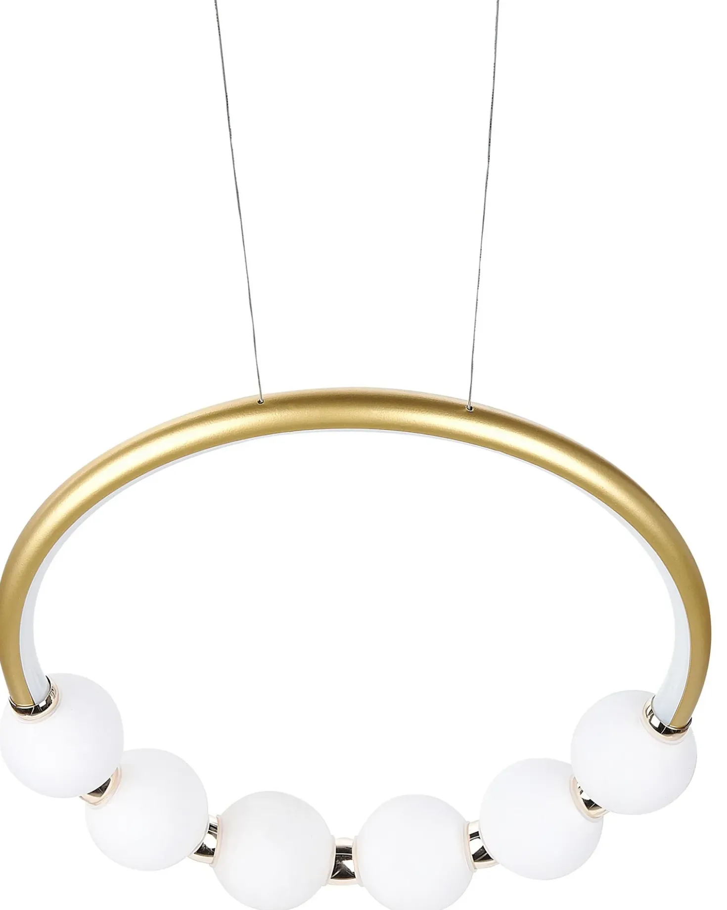 Lampadario a LED FANE Metallo Oro