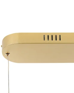 Lampadario a LED FEALE Metallo Oro