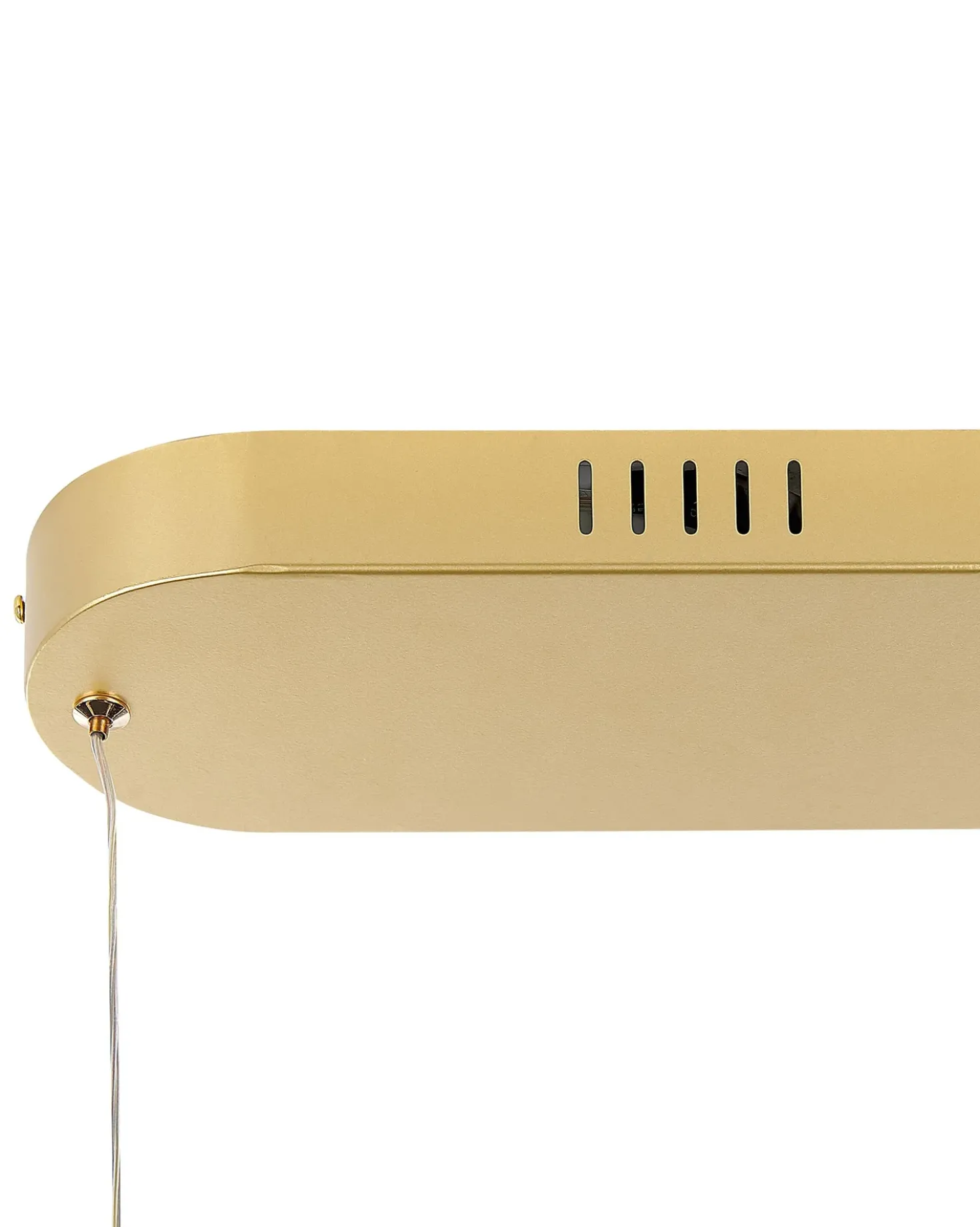 Lampadario a LED FEALE Metallo Oro