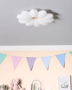 Lampadario a LED Fiore TINAU Bianco