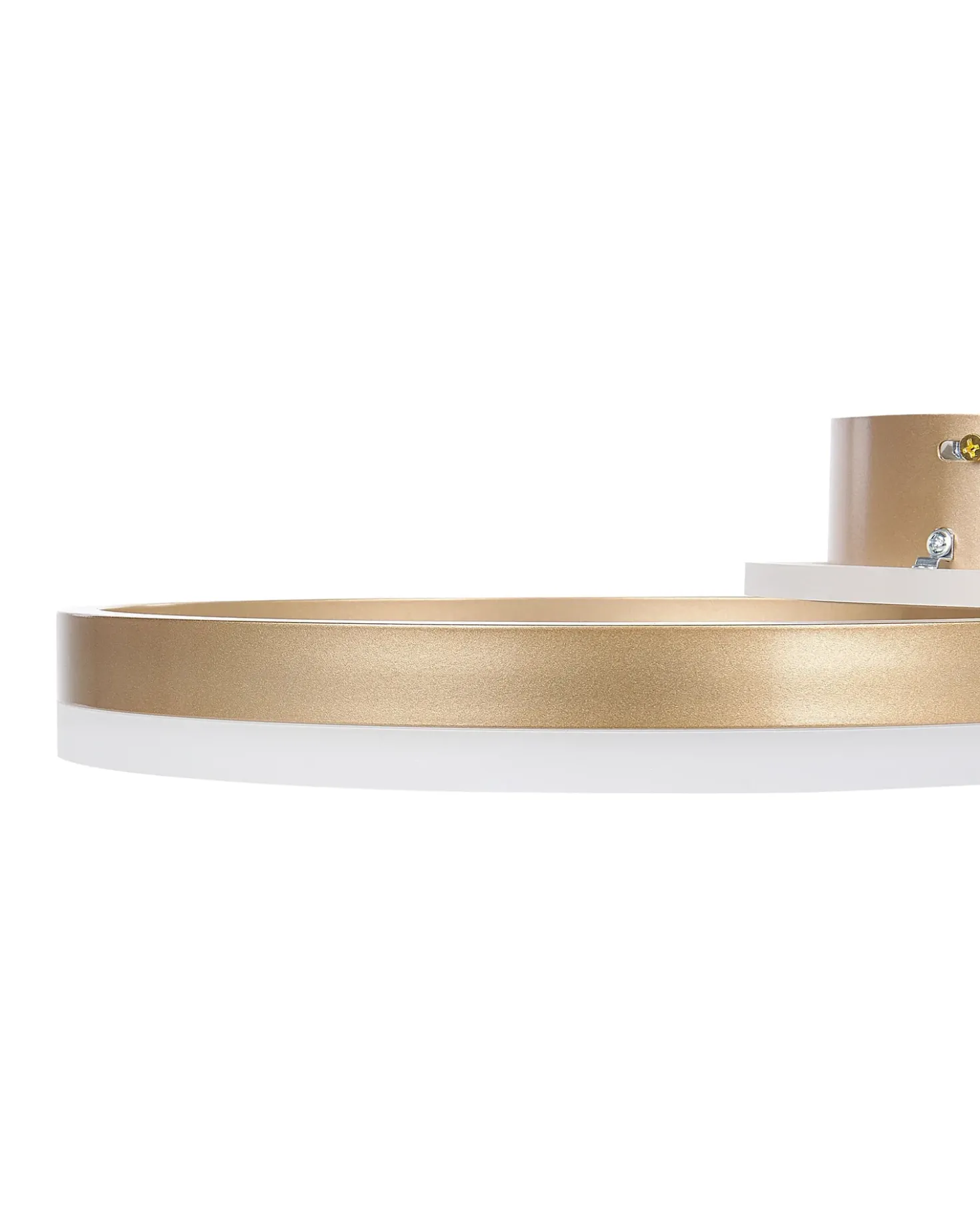 Lampadario a LED GLYDE Metallo Oro