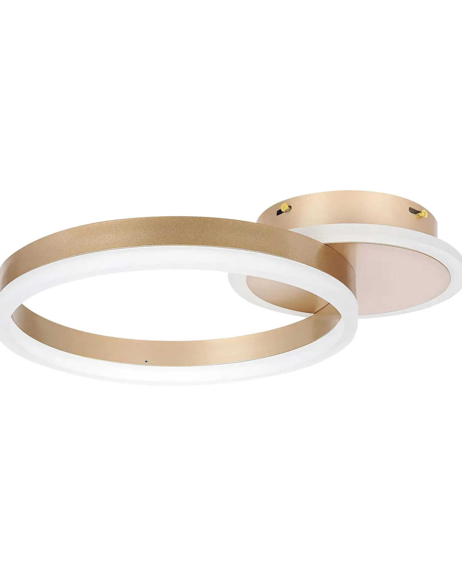 Lampadario a LED GLYDE Metallo Oro