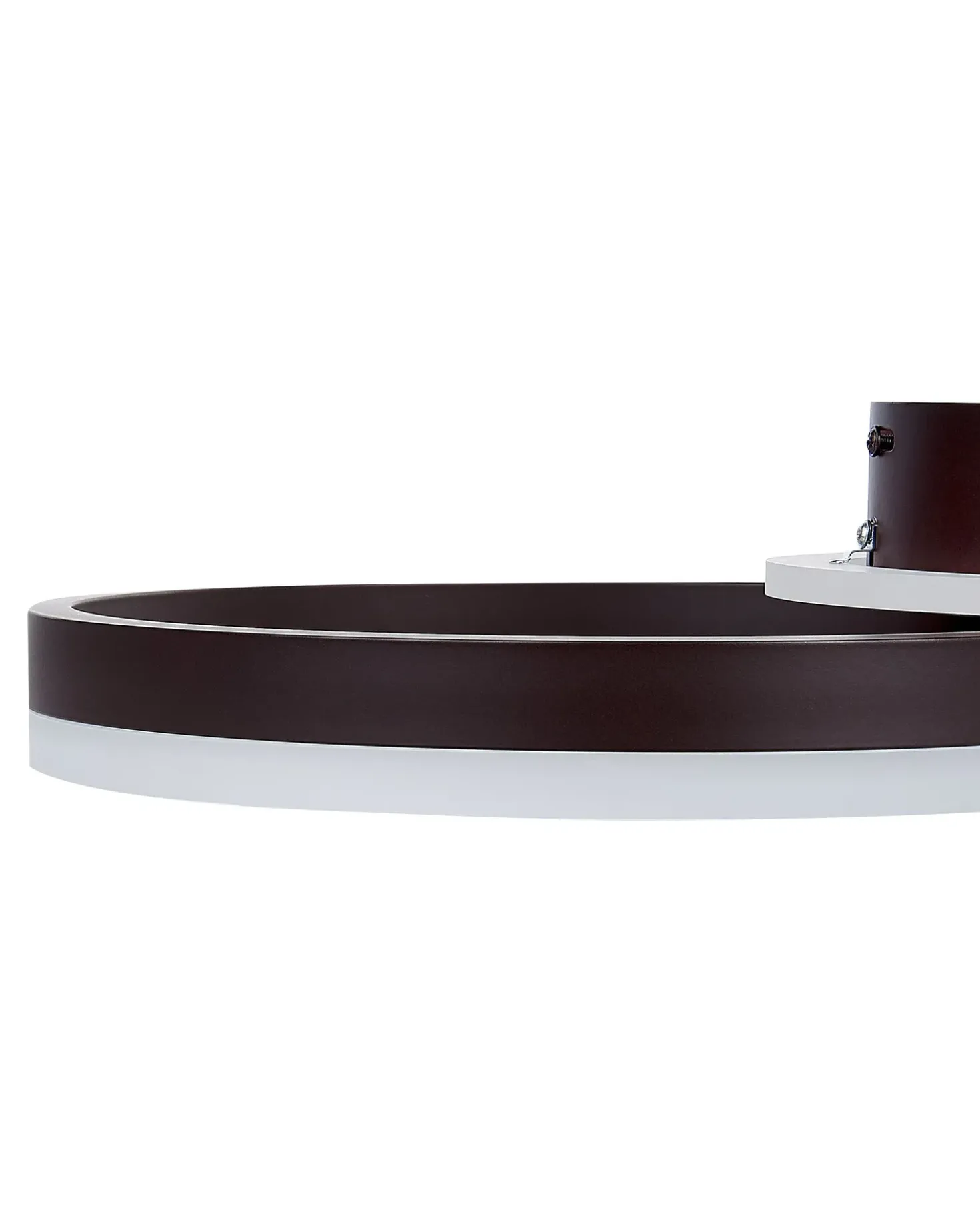 Lampadario a LED GLYDE Metallo Marrone scuro