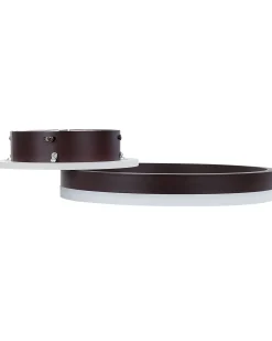 Lampadario a LED GLYDE Metallo Marrone scuro