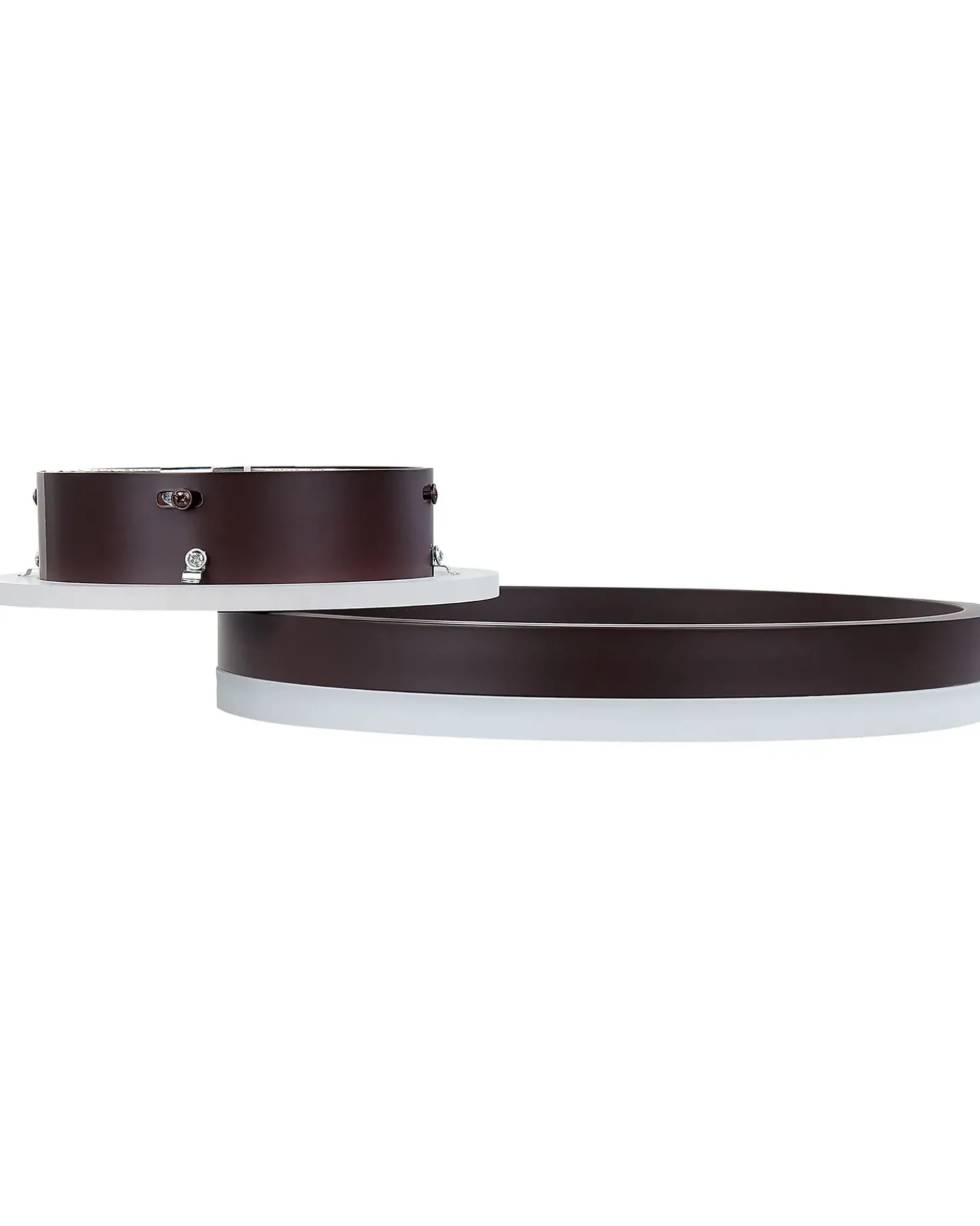 Lampadario a LED GLYDE Metallo Marrone scuro