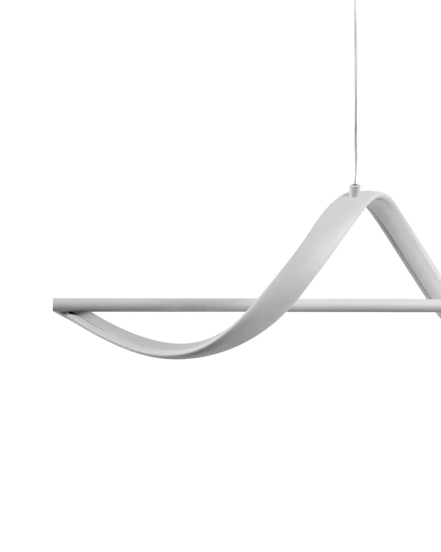 Lampadario a LED KHUTTI con telecomando con dimmer Metallo Bianco