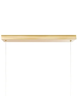 Lampadario a LED KHUTTI Metallo Oro