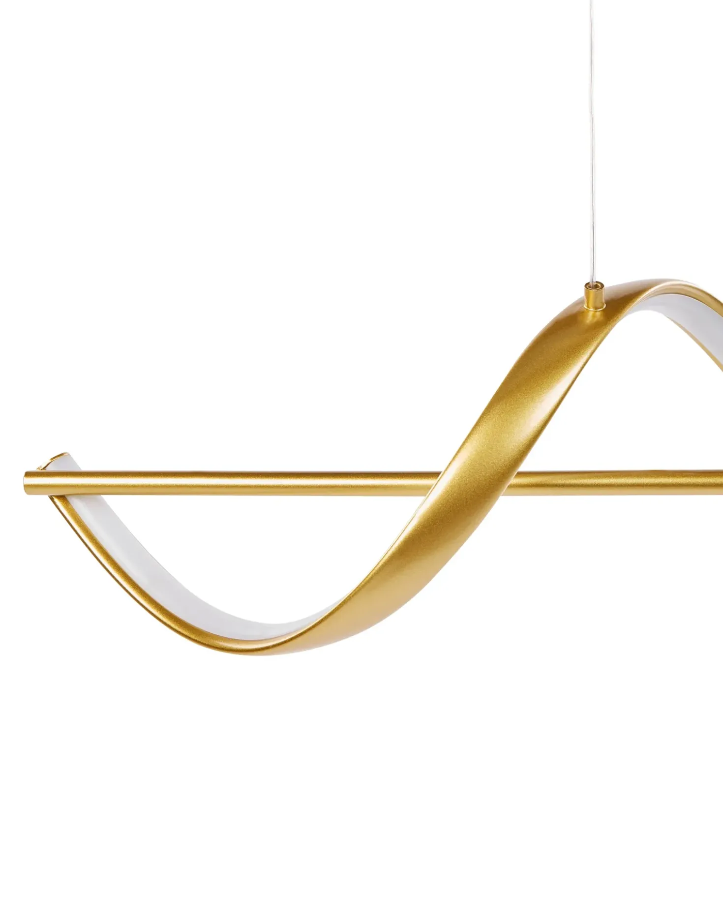Lampadario a LED KHUTTI Metallo Oro