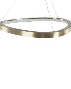 Lampadario a LED KRABURI Metallo Oro