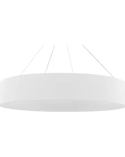 Lampadario a LED LENYA Metallo Bianco