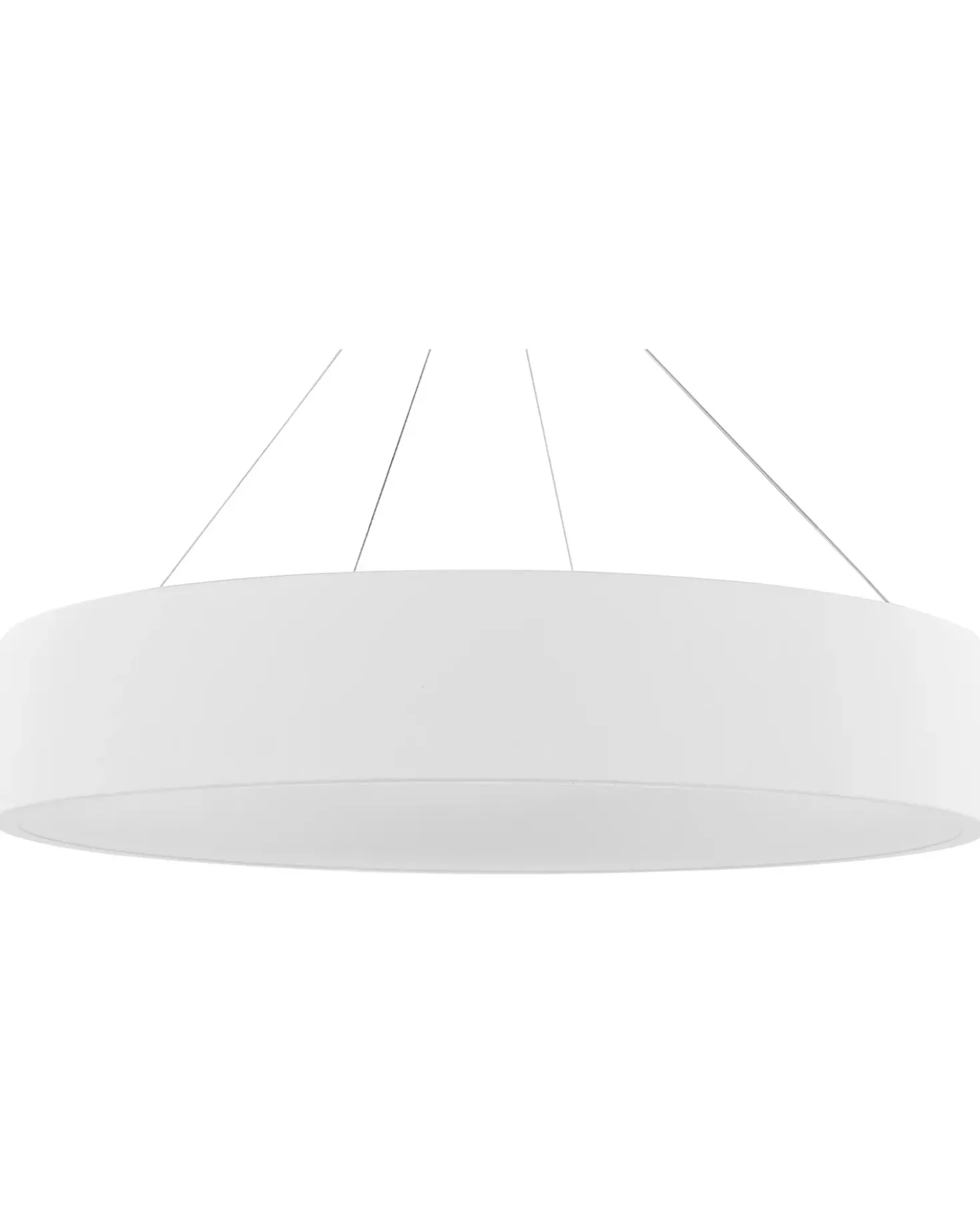 Lampadario a LED LENYA Metallo Bianco