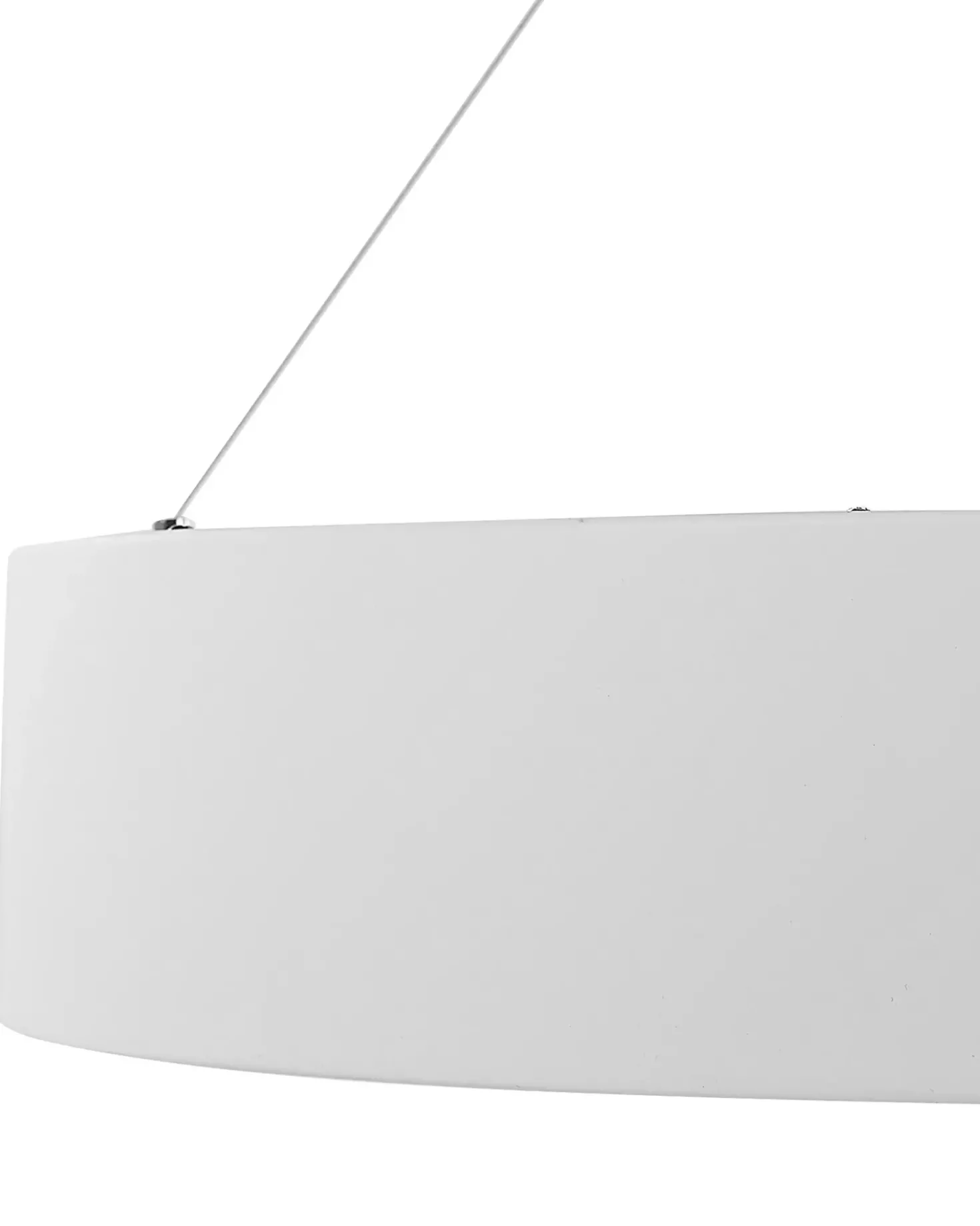 Lampadario a LED LENYA Metallo Bianco