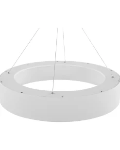 Lampadario a LED LENYA Metallo Bianco