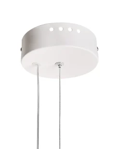 Lampadario a LED LOIRE Metallo Bianco