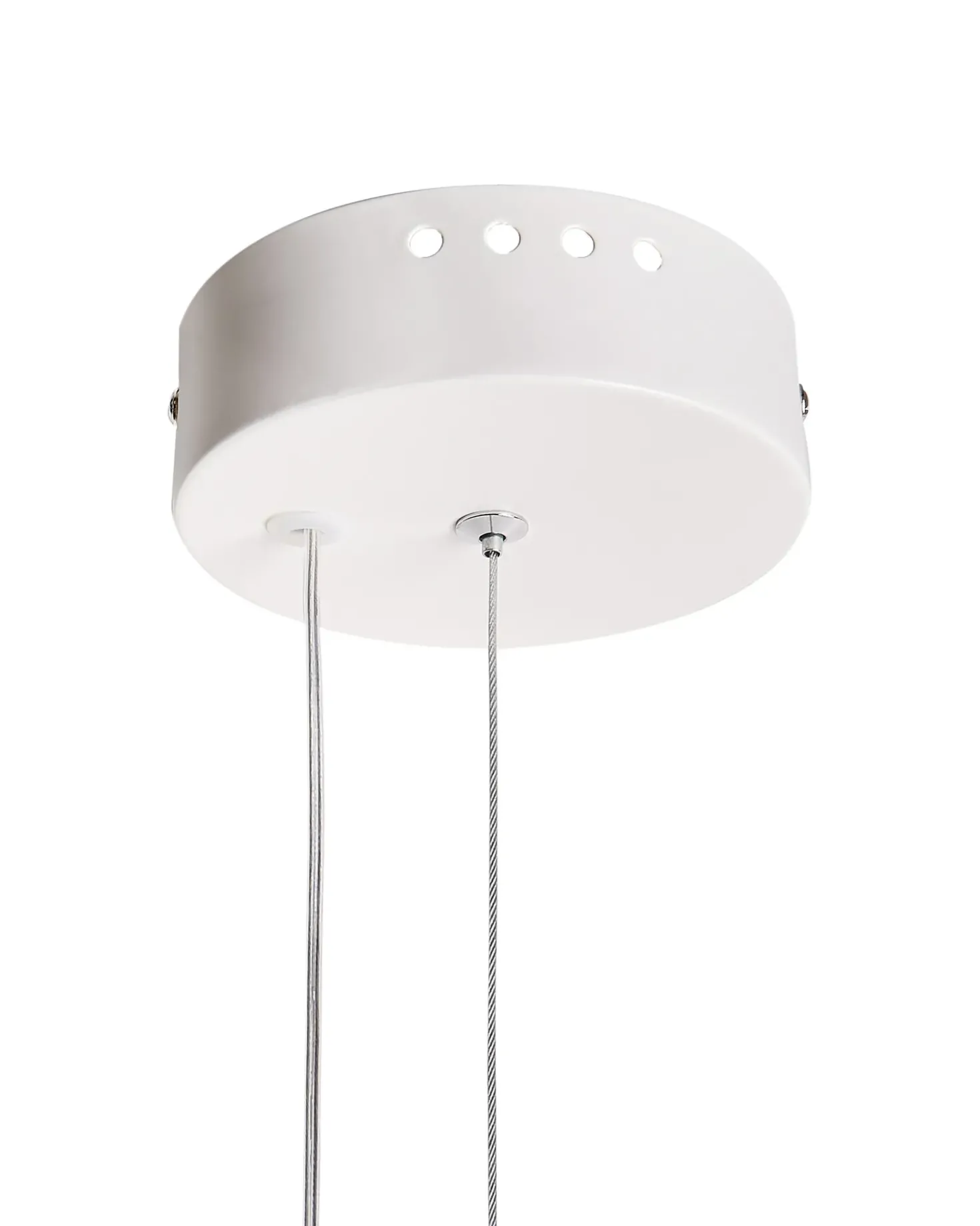 Lampadario a LED LOIRE Metallo Bianco