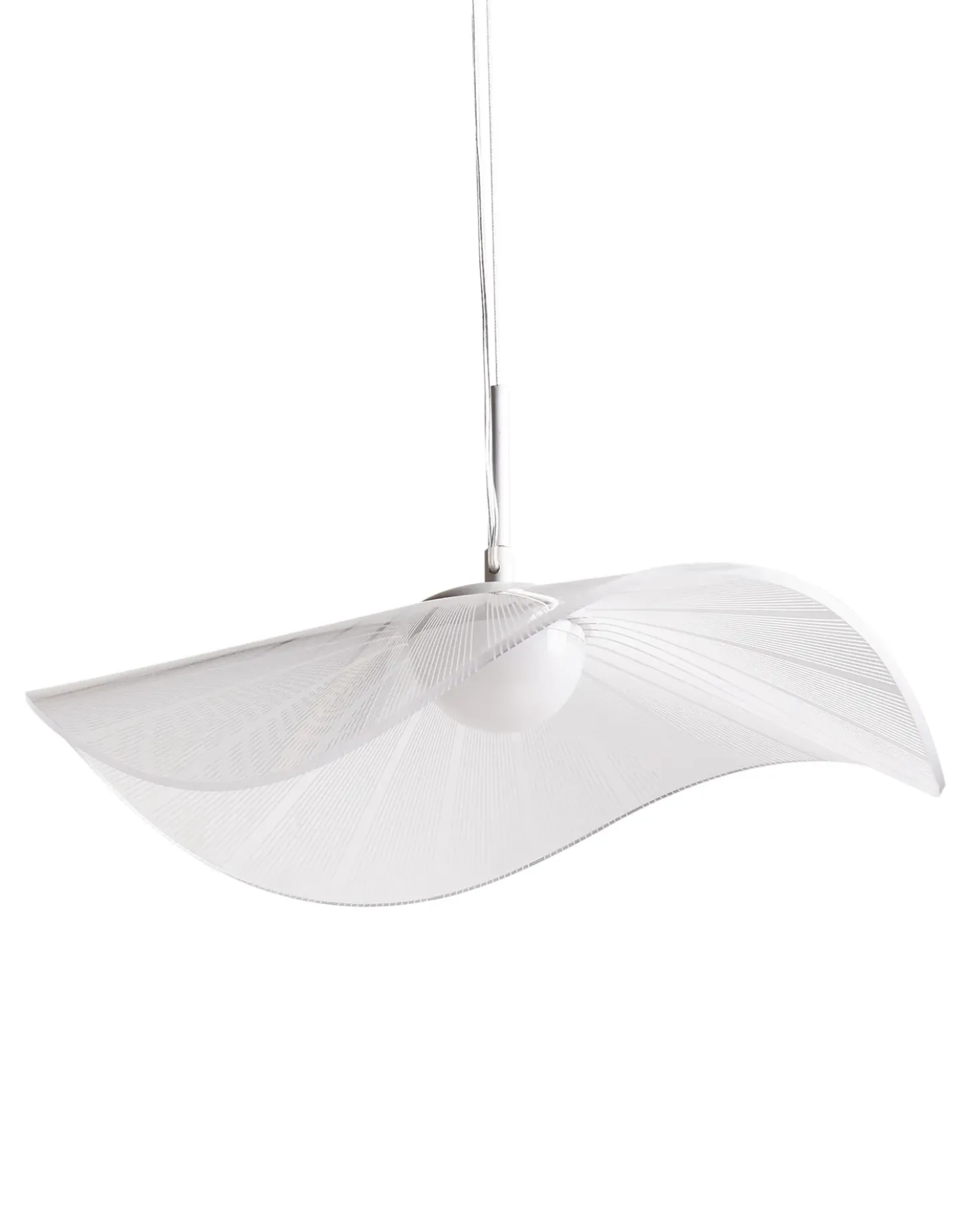 Lampadario a LED LOIRE Metallo Bianco
