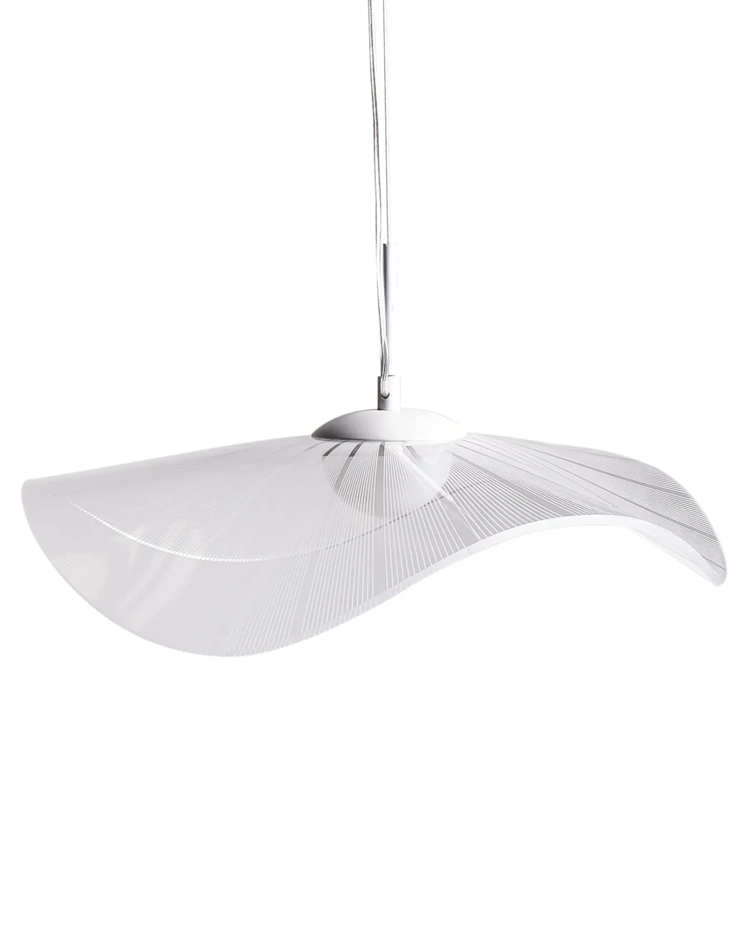Lampadario a LED LOIRE Metallo Bianco