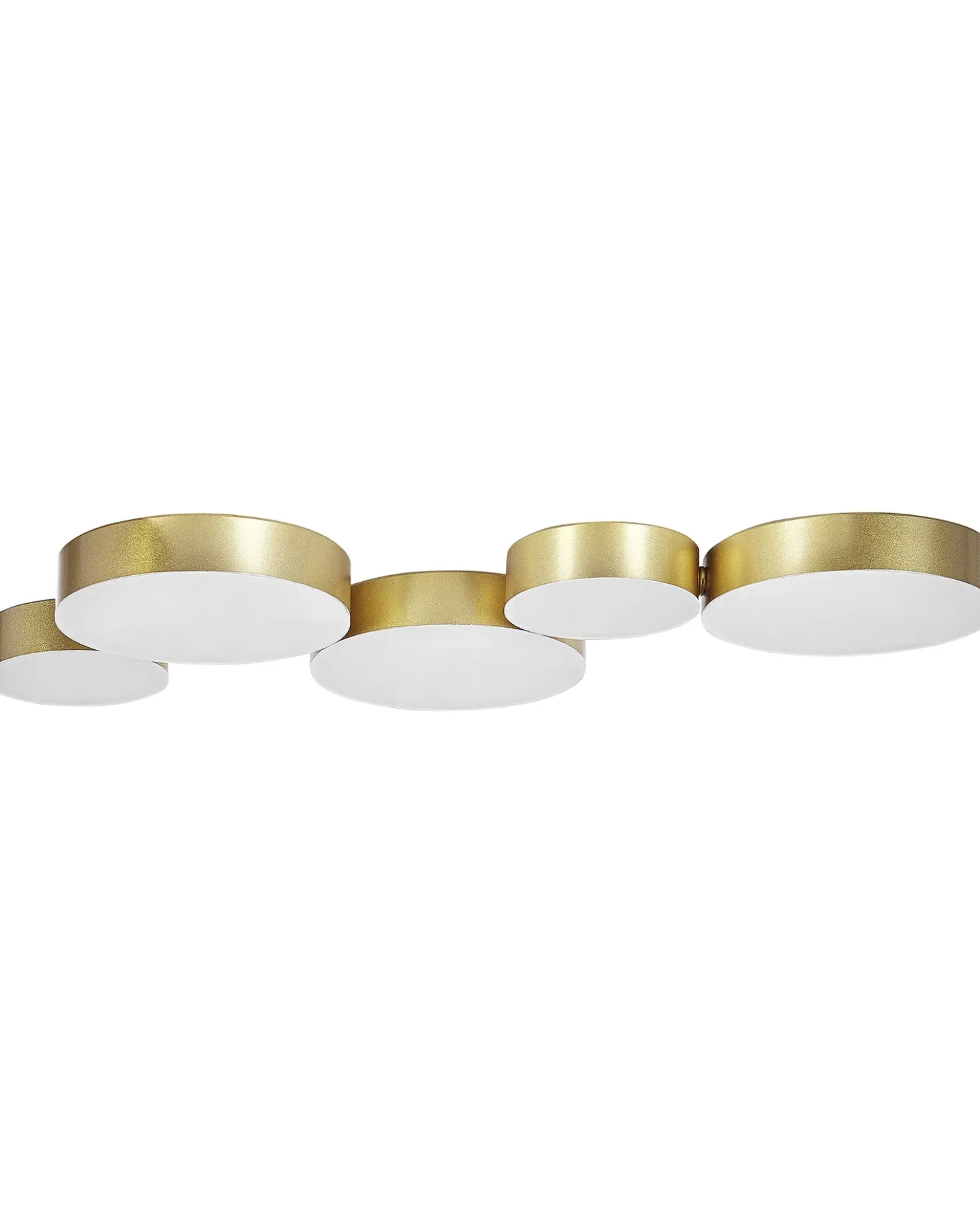 Lampadario a LED LUGA Metallo Oro