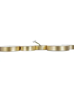 Lampadario a LED LUGA Metallo Oro