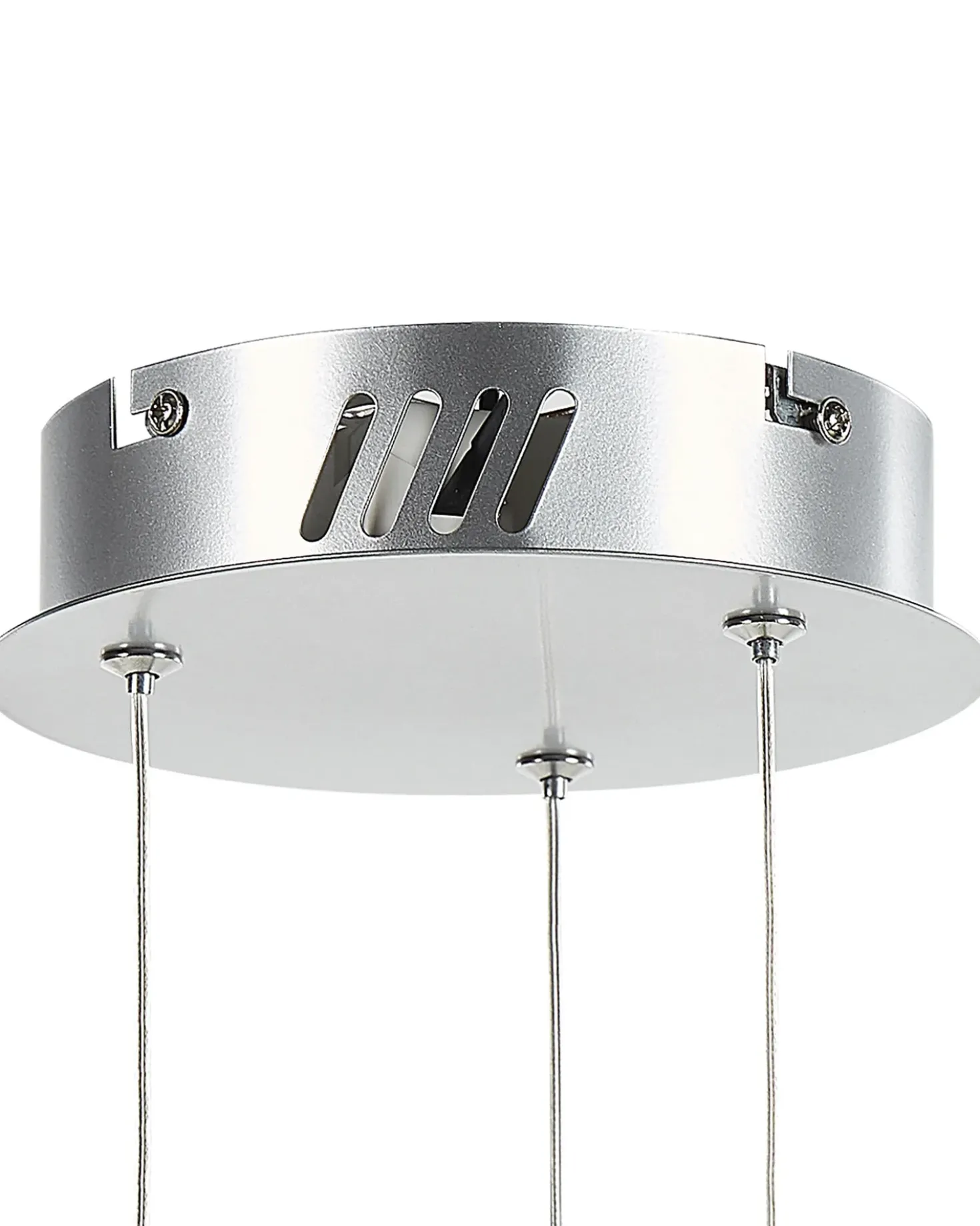 Lampadario a LED MAGAT Cristallo Argento