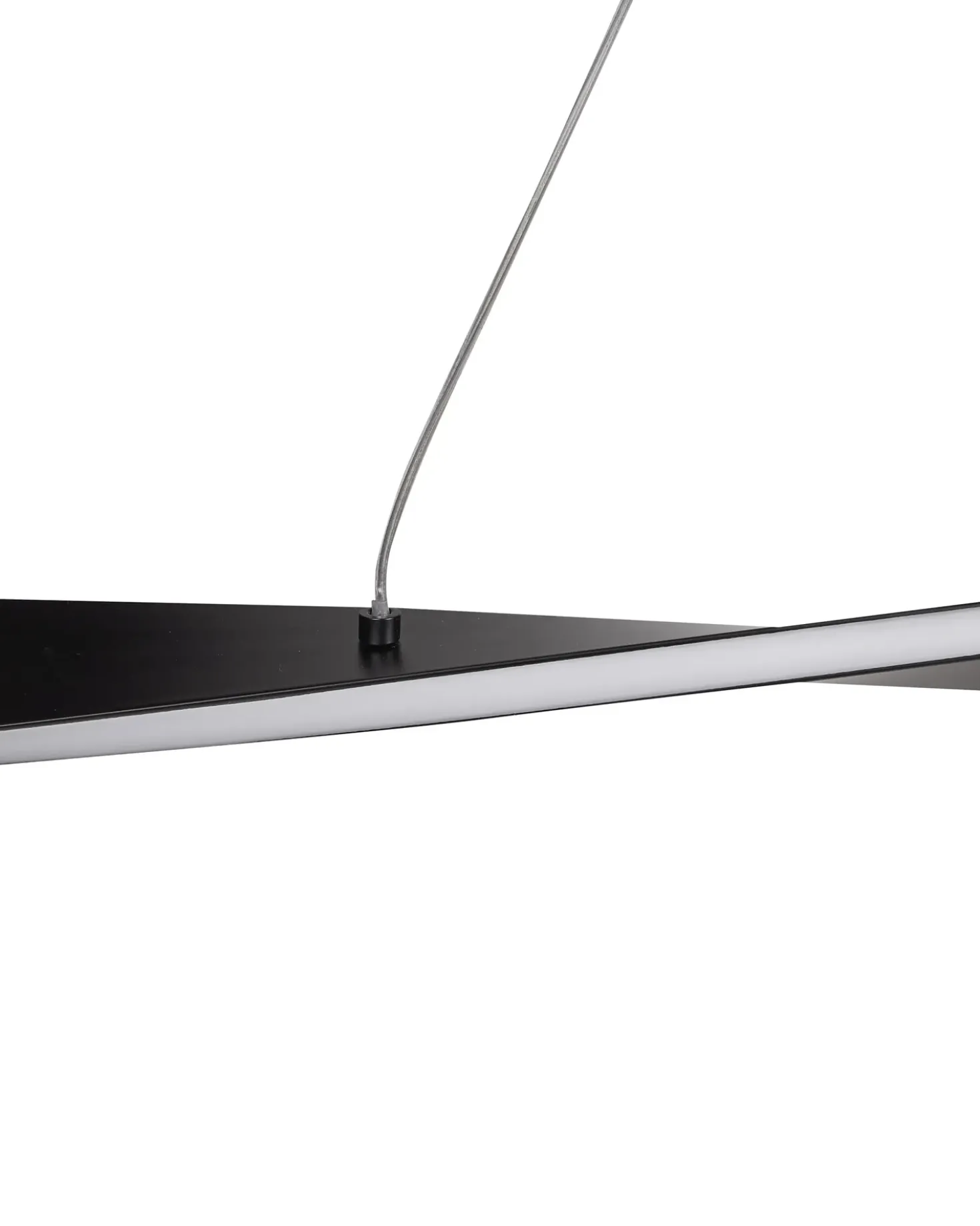 Lampadario a LED MAHOI Metallo Nero