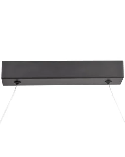 Lampadario a LED MAHOI Metallo Nero