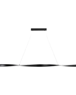 Lampadario a LED MAHOI Metallo Nero