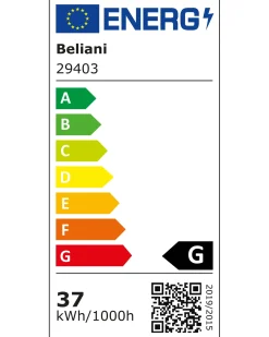 Lampadario a LED MAHOI Metallo Nero