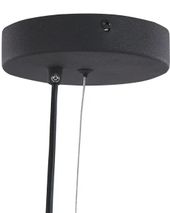 Lampadario a LED MALI Metallo Nero