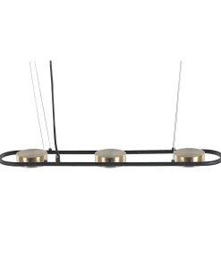 Lampadario a LED MALI Metallo Nero