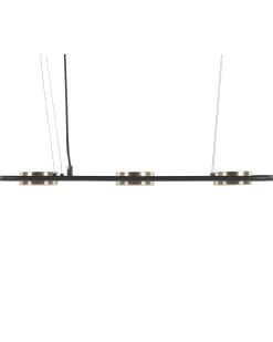 Lampadario a LED MALI Metallo Nero
