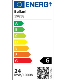 Lampadario a LED MALI Metallo Nero