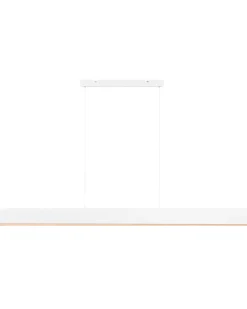 Lampadario a LED MARA Metallo Bianco