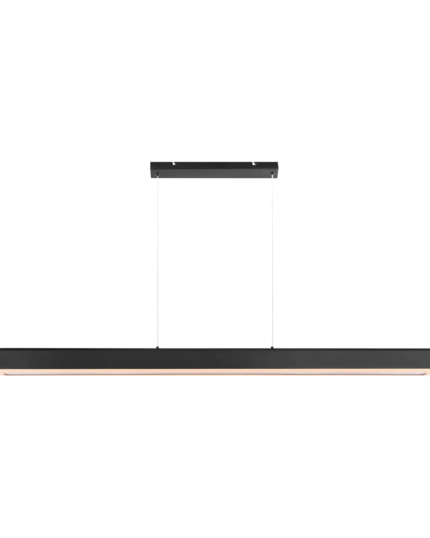 Lampadario a LED MARA Metallo Nero