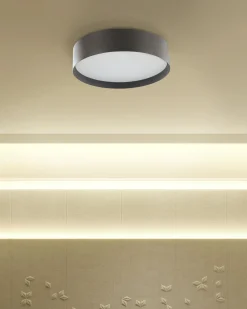 Lampadario a LED MOEI Metallo Nero