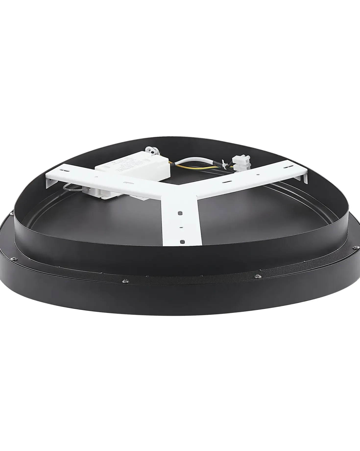Lampadario a LED NANDING Metallo Nero
