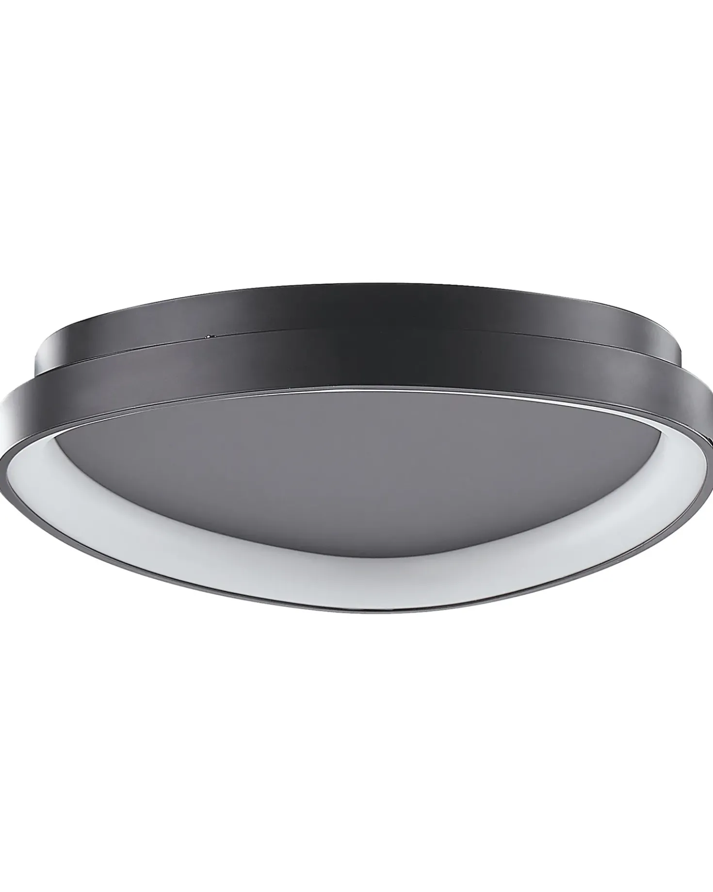 Lampadario a LED NANDING Metallo Nero