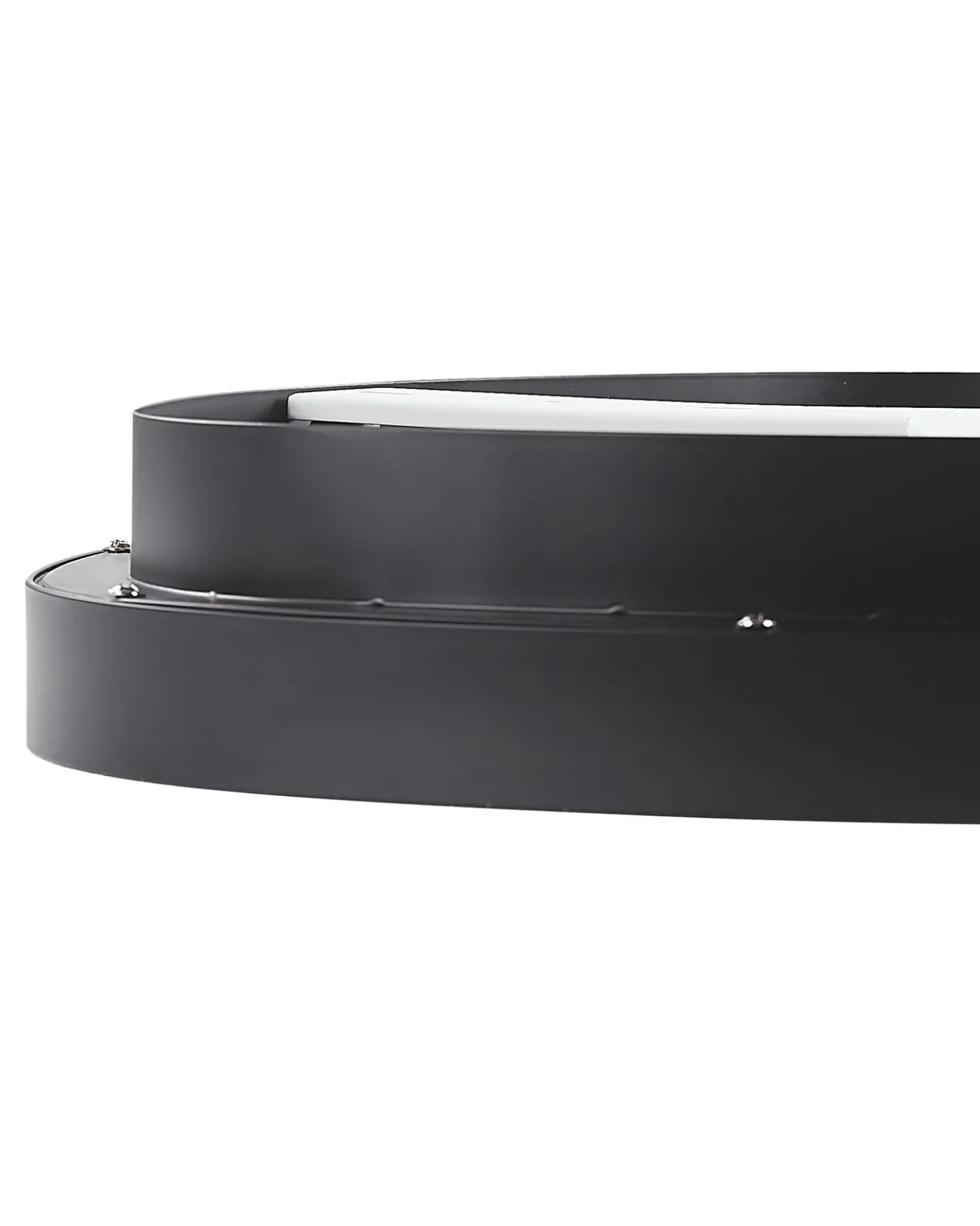 Lampadario a LED NANDING Metallo Nero