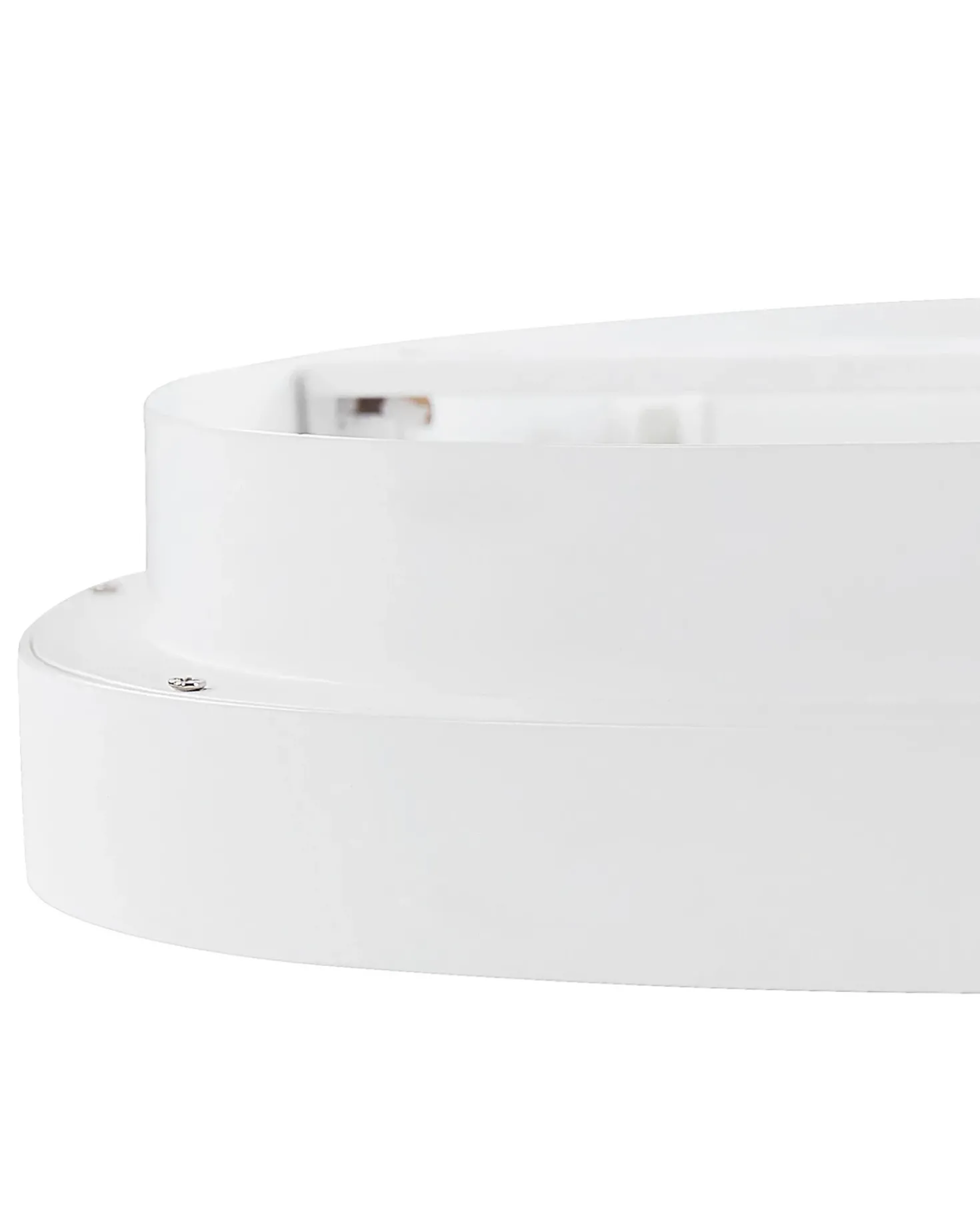 Lampadario a LED NANDING Metallo Bianco