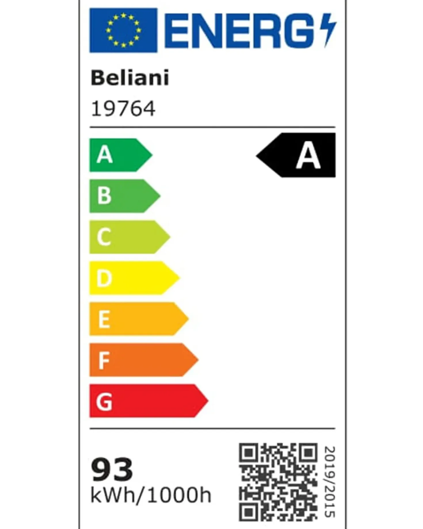Lampadario a LED NURA Metallo Nero
