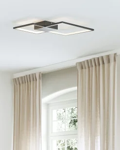 Lampadario a LED OKSU Metallo Nero