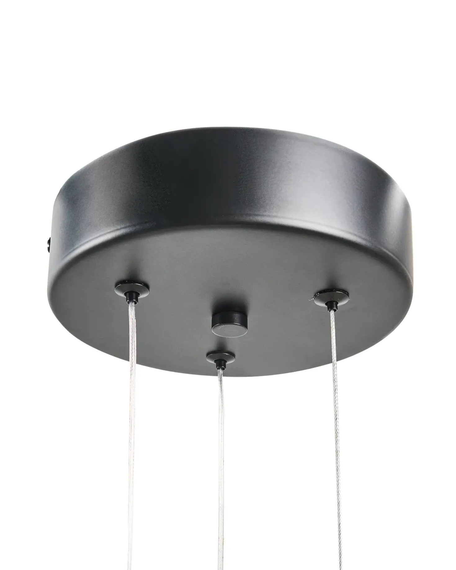 Lampadario a LED PALUN con dimmer Metallo Nero