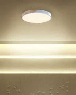 Lampadario a LED PATTANI Metallo Bianco