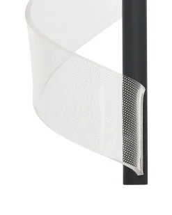 Lampadario a LED SARELA Metallo Nero