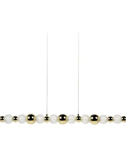 Lampadario a LED SORA Vetro Oro