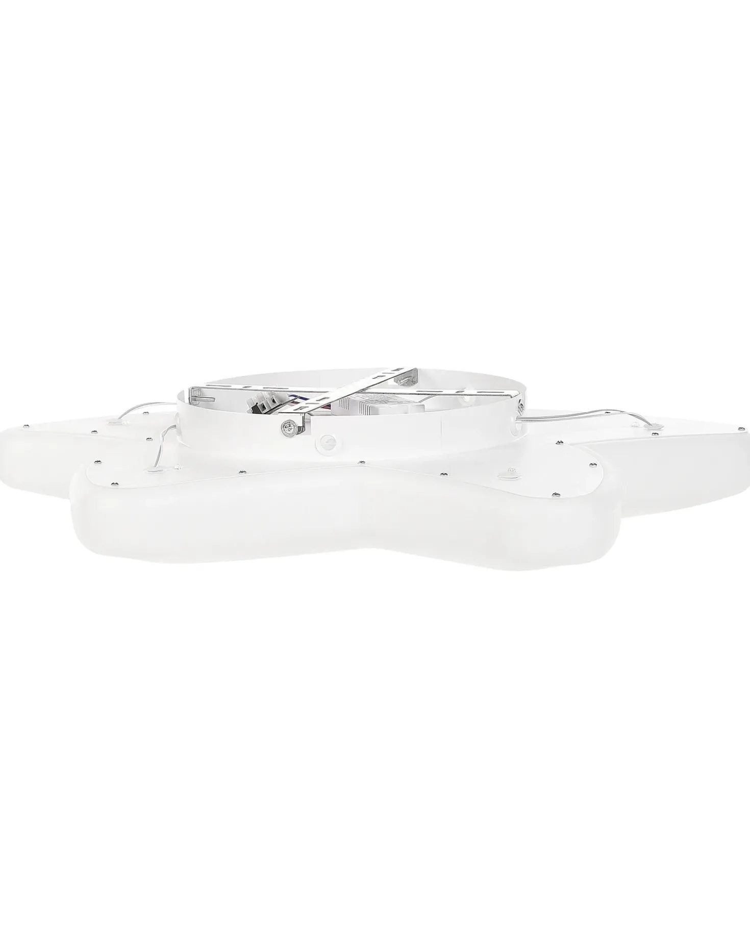 Lampadario a LED Stella marina SURNA con dimmer Bianco