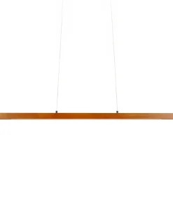 Lampadario a LED STEWARTS con dimmer Legno di quercia Marrone scuro