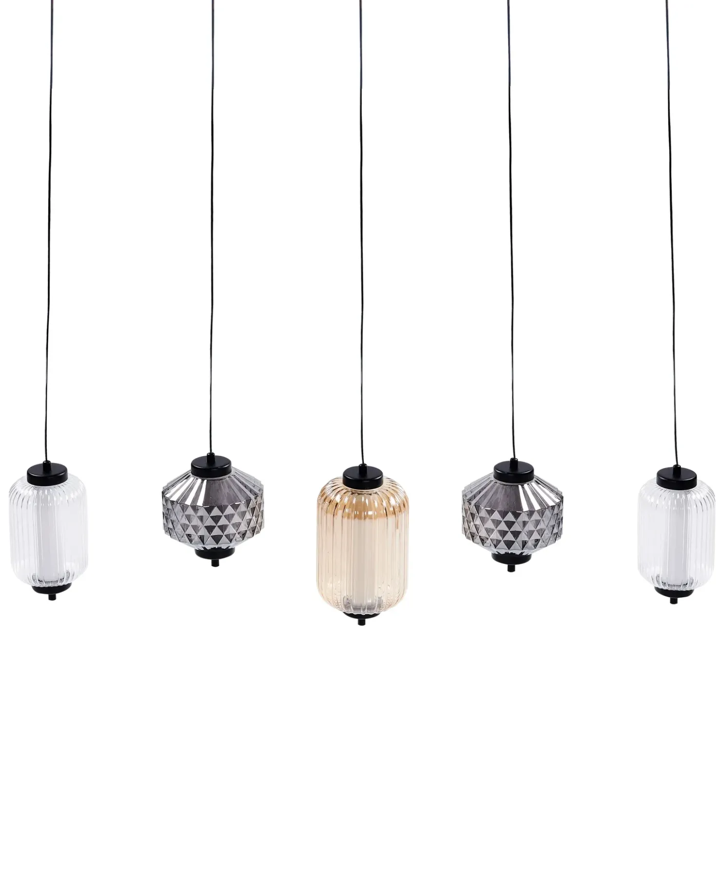Lampadario a LED SULLANE LED Vetro Multicolore