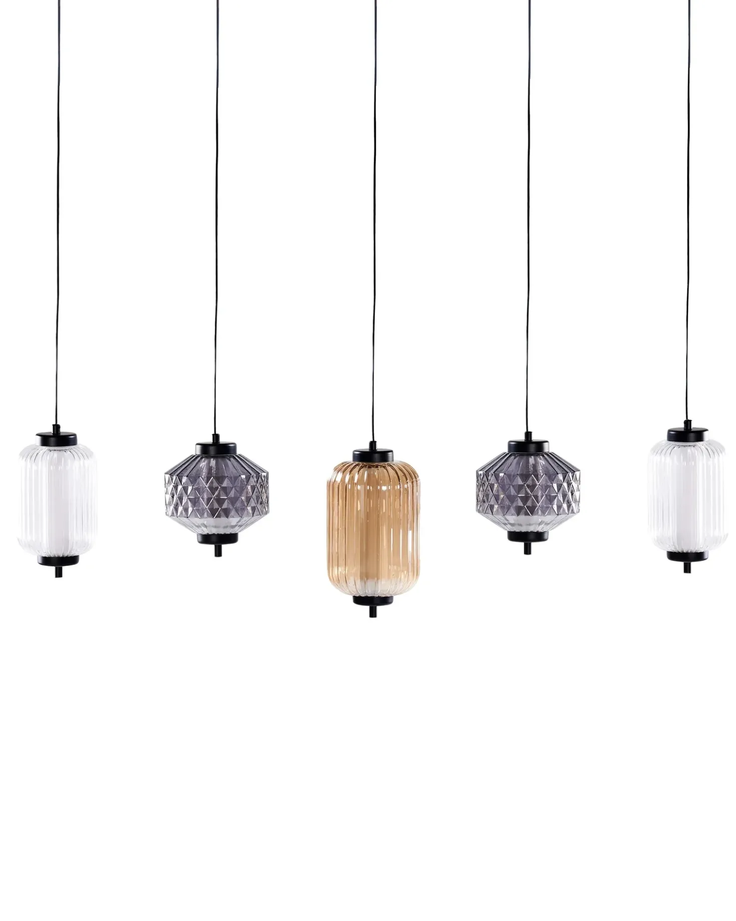 Lampadario a LED SULLANE LED Vetro Multicolore