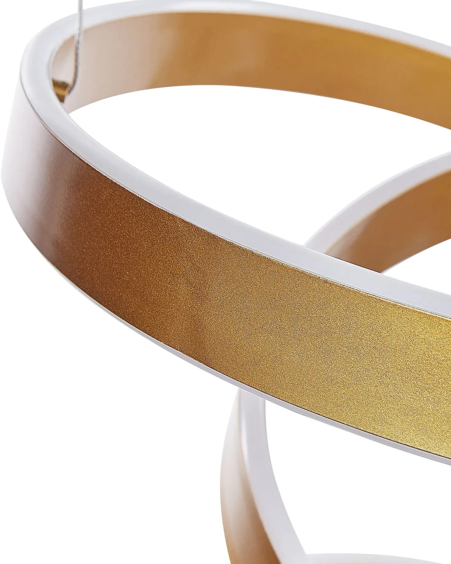 Lampadario a LED WANLI Metallo Oro